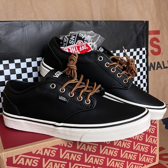 Vans Atwood Leather Black/Marshmallow WMNS sneakers - Picture 7 of 16
